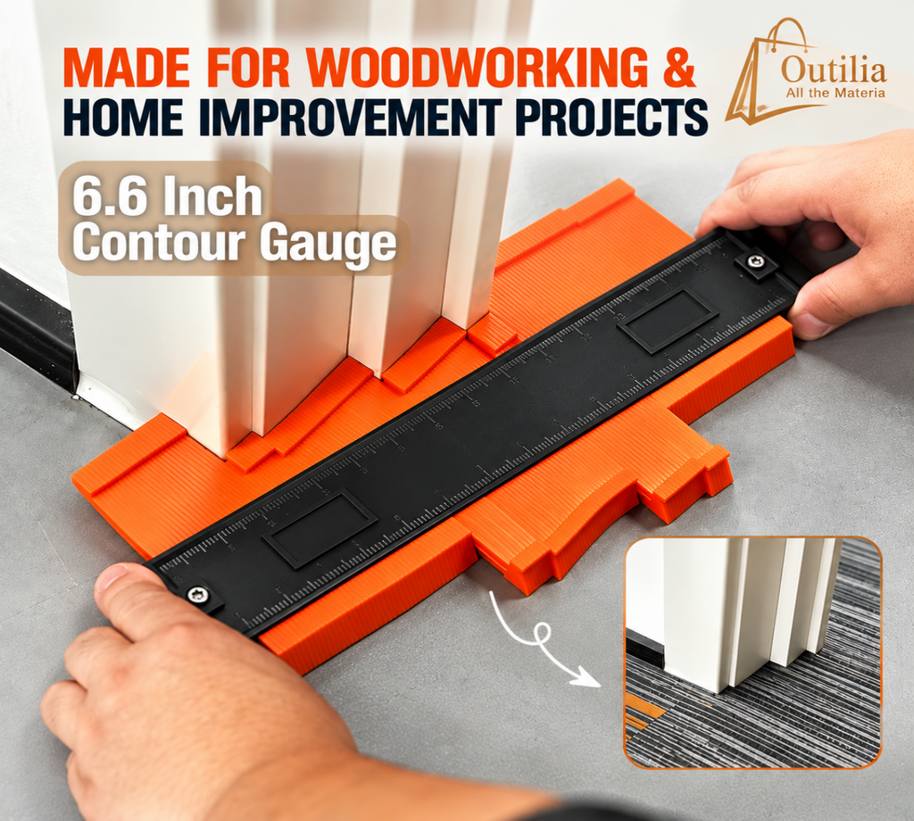 6.7 Inch (17*13.5 cm) Contour Gauge Tool