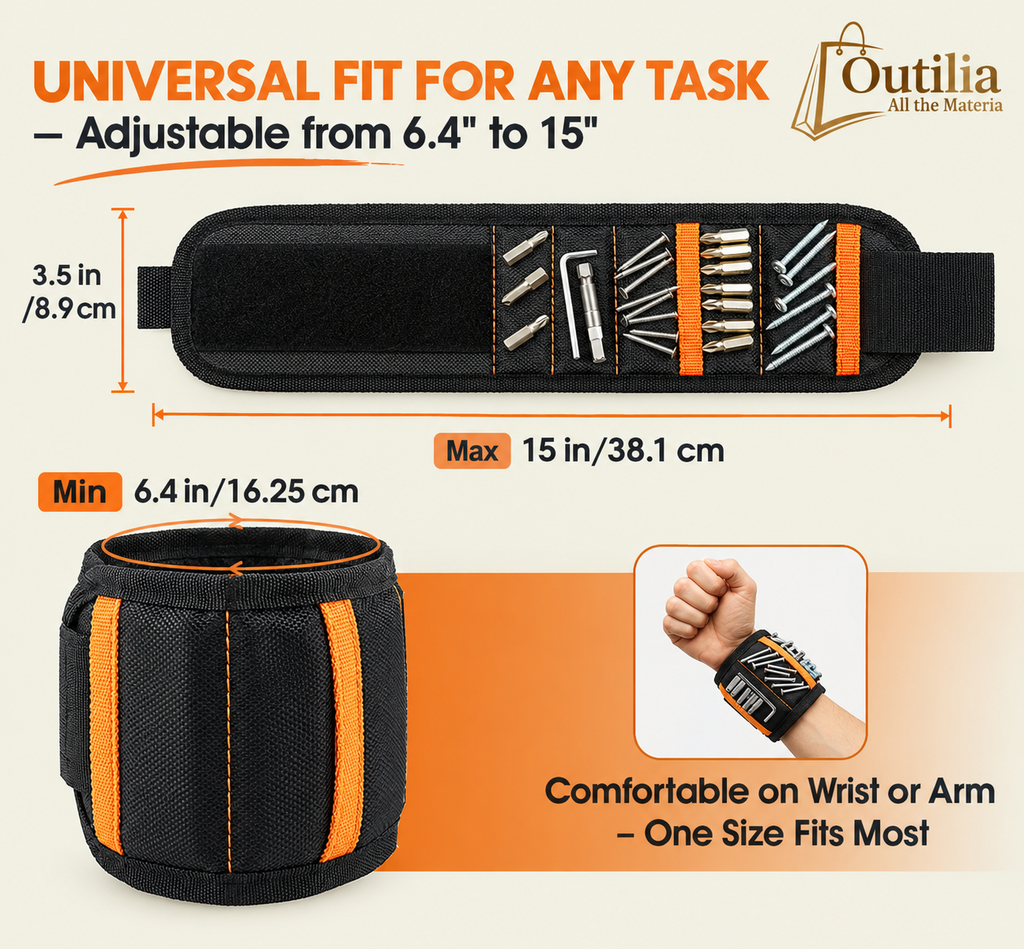 Magnetic Wristband Pocket Edition